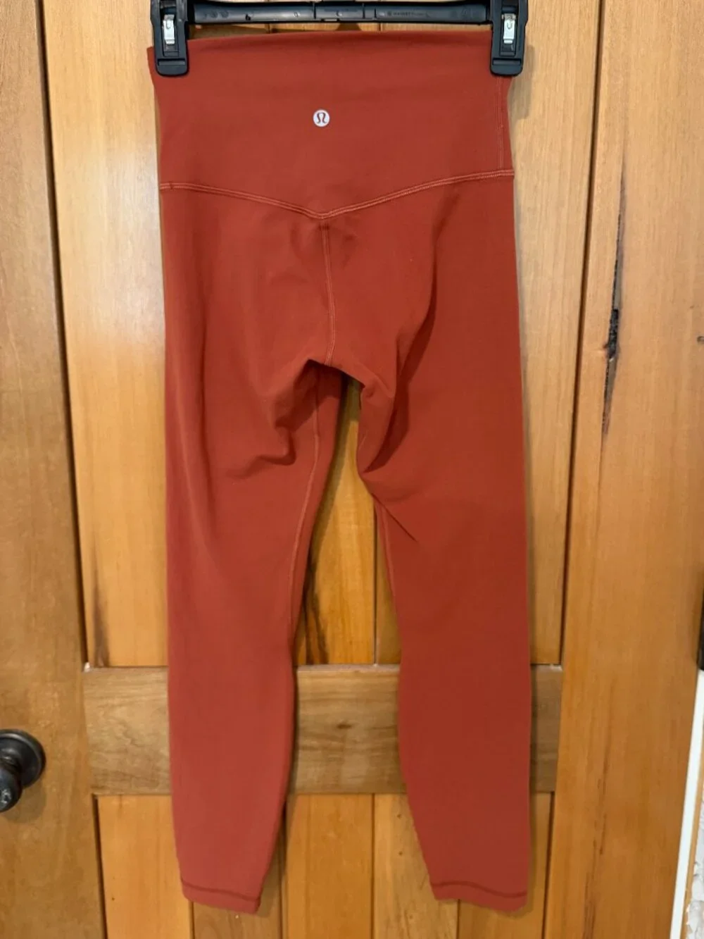 Lululemon Align High Rise 25” Orange/Rust Yoga Pants Leggings Size 4